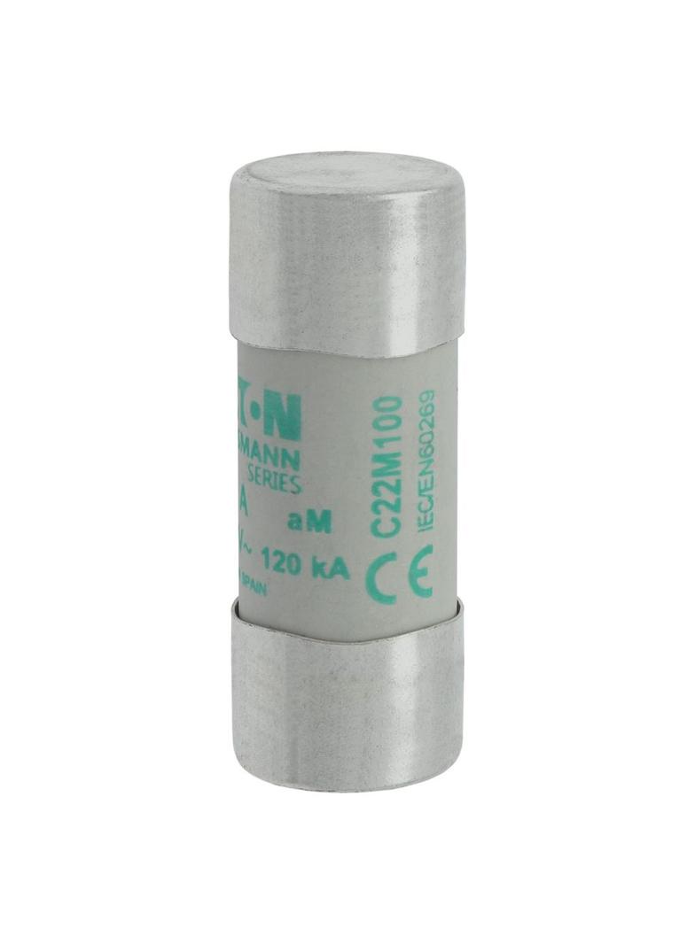 CYLINDRICAL FUSE 22 x 58 100A AM 500V AC Wkładka cylindryczna 22 x 58mm 100A AM 500V AC C22M100 EATO