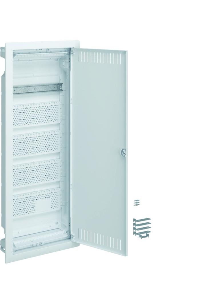 Volta Rozdzielnica VDI multimedialna podtynkowa 5 rzędów 4x płyta montażowa 1x szyna TH IP31 VU60NWB