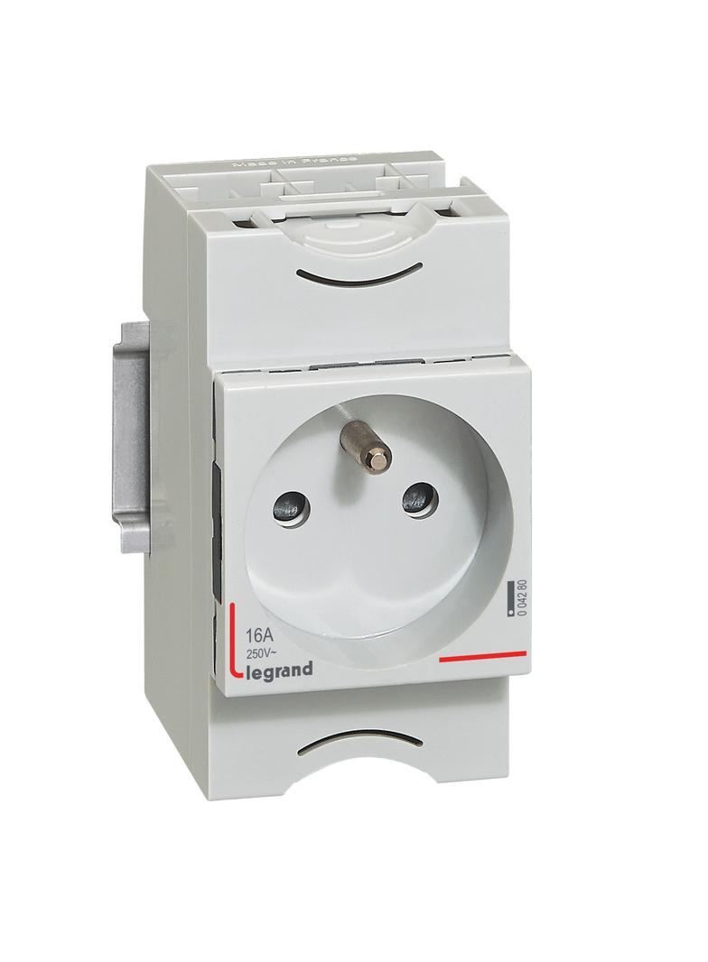 GNIAZDO 2P+Z 10/16 A 250 V G380