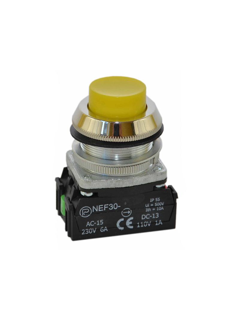 Przycisk NEF30-WX/W3 żółty W0-NEF30-W X/W3 G PROMET