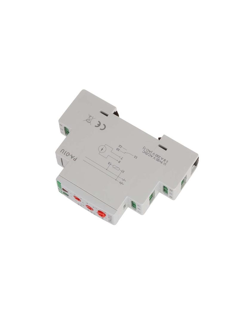 przekaźnik analogowy z wejściem napięciowy, wejście 0÷10V, 8A, montaż na szynie DIN