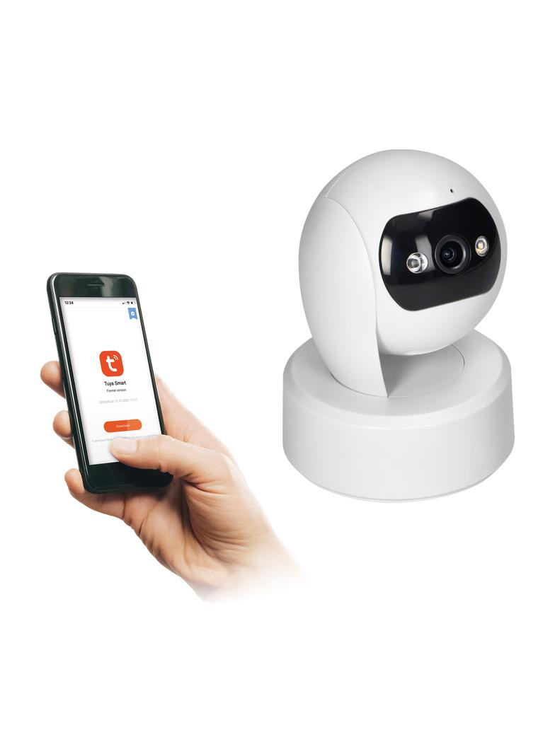 Kamera wewnętrzna obrotowa 4MP Wi-Fi detekcja ruchu funkcja śledzenia ORNO