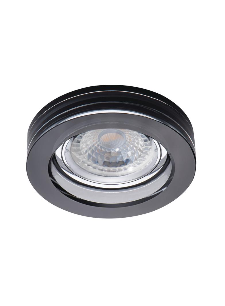 Oprawa punktowa 1x50W Gx5,3 kl.III 12V IP20 MORTA B CT-DSO50-B czarna 22116 KANLUX