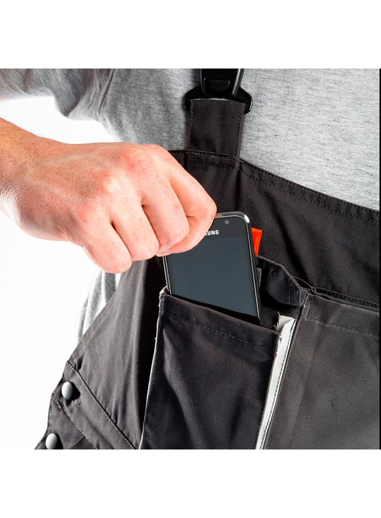 Spodnie robocze na szelkach, rozmiar LD/54