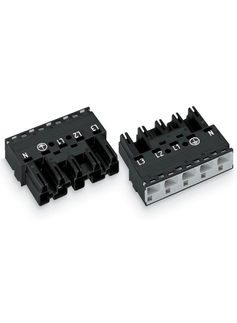 WINSTA wtyk 5-torowy czarny