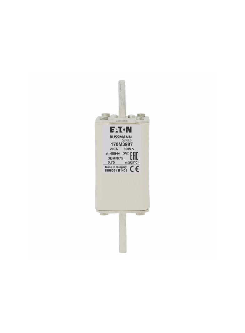 200A 1000V 1*TN/110 aR INDICATOR FUSE Wkładka szybka 200A AC 1000V compact DIN 1 43x61x138 170M3987