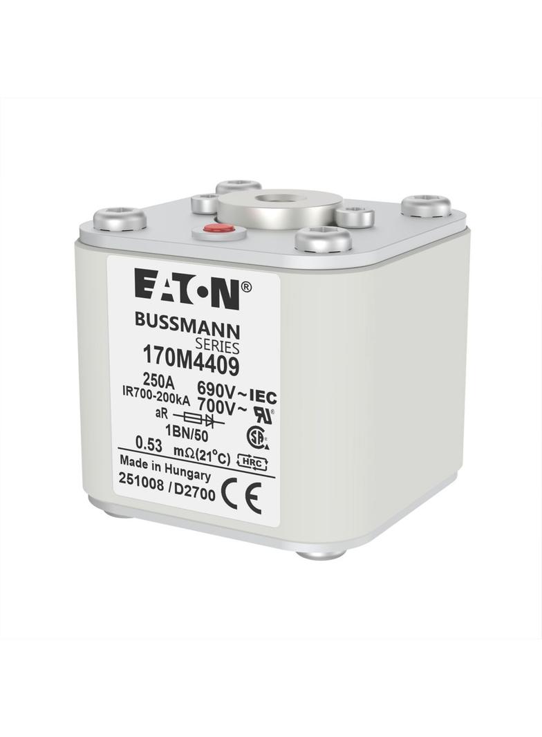 FUSE 250A 690V 1BN/50 AR UC Wkładka szybka 250A AC 690V rozmiar 1 53x69x51 mm aR IEC UL w 170M4409 E