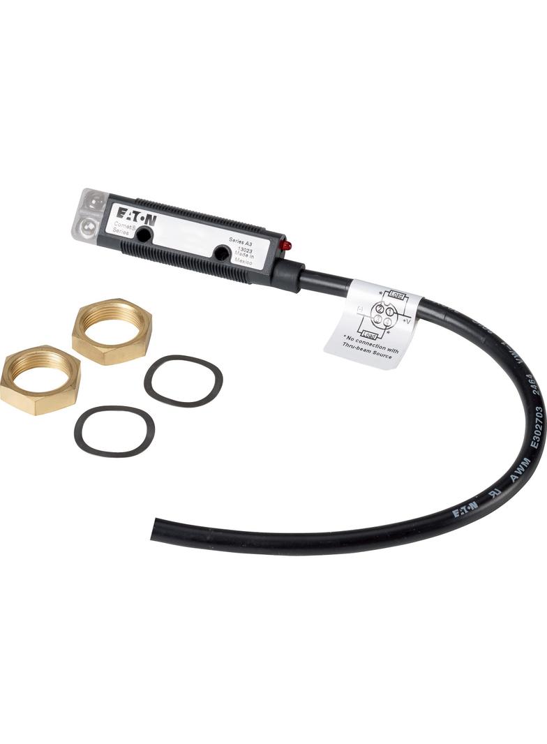 11100AQD07 Czujnik optyczny Comet obudowa z tworzywa zasilanie 10-30VDC podłączenie M12 135557 EATON