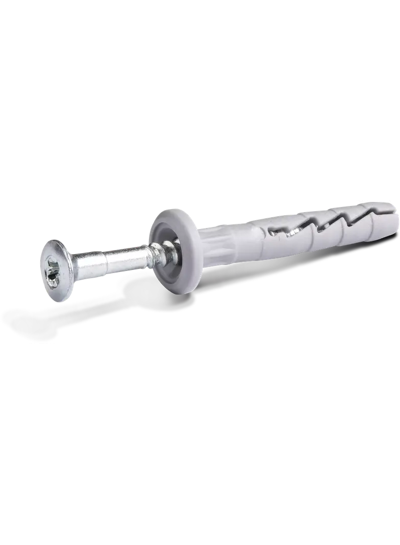Kołek wbijany FX-N-K nylonowy szybkiego montażu z kołnierzem 6x40 mm 100szt. R-FX-N-06K040 RAWLPLUG