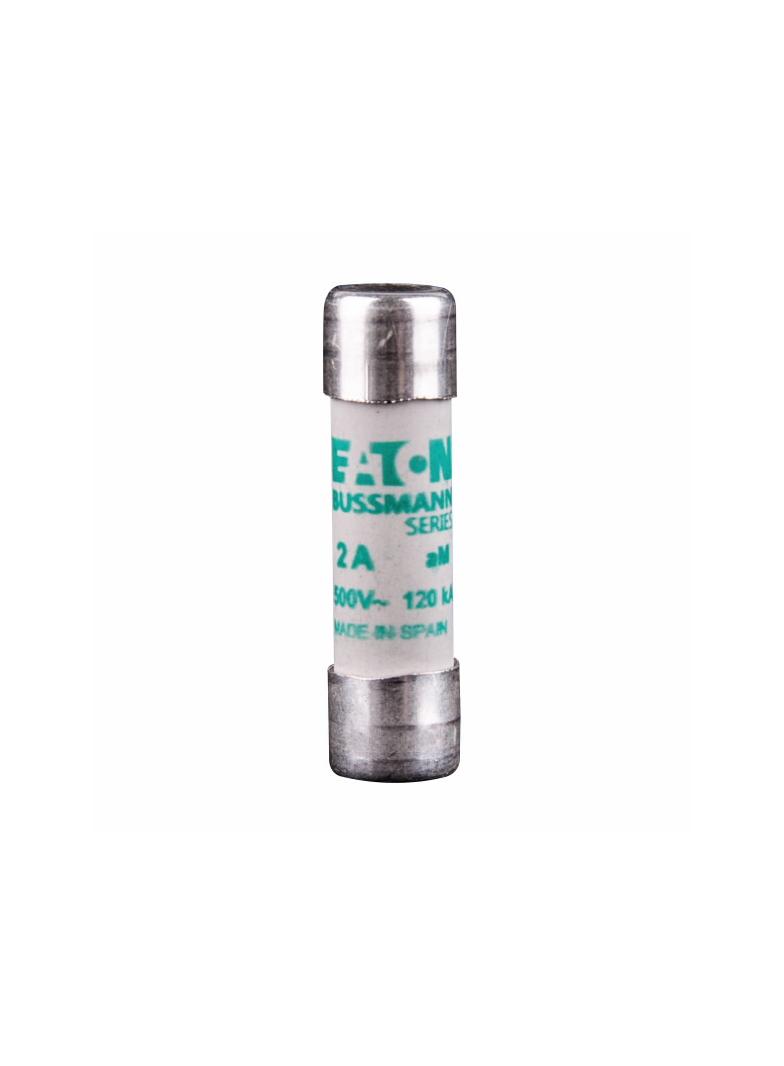 CYLINDRICAL FUSE 10 x 38 2A AM 500V AC Wkładka cylindryczna 10 x 38mm 2A AM 500V AC C10M2 EATON