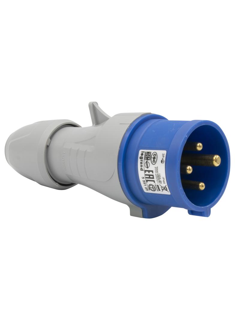 P17 Tempra Pro Wtyczka Przenośna 16A 3P+Z 230V IP44  555125 LEGRAND