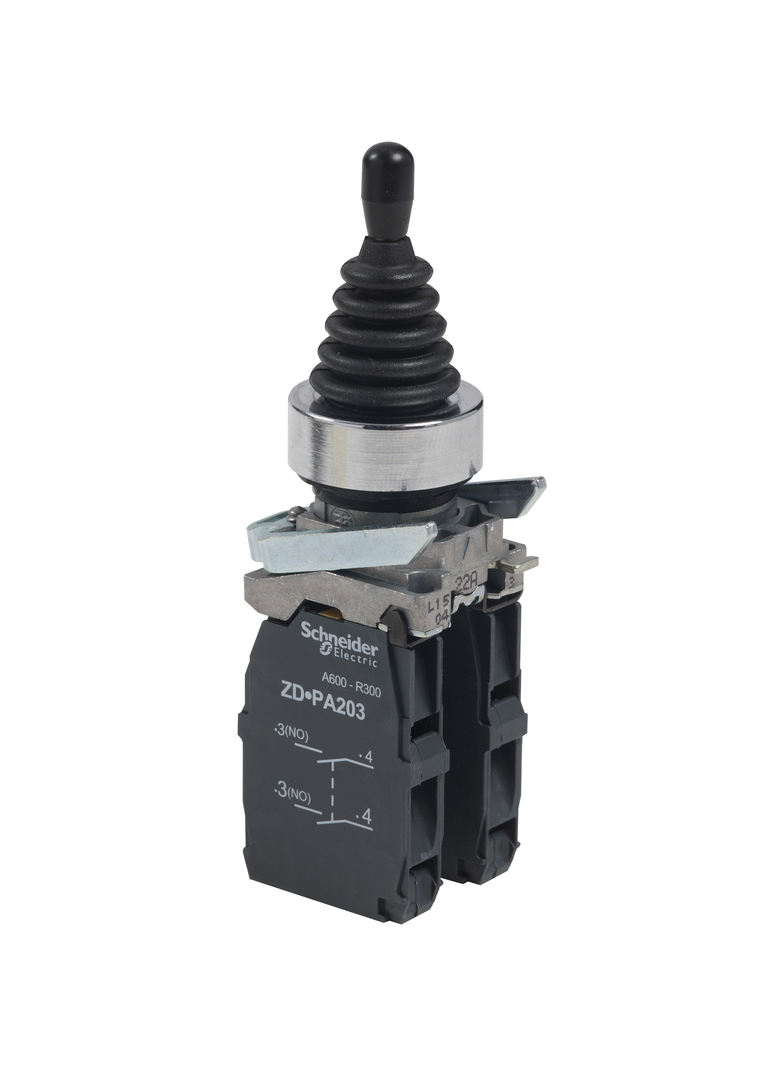 Harmony XB4 Manipulator Joystick drążkowy Drążek 50mm Metal XD4PA1656241 Schneider