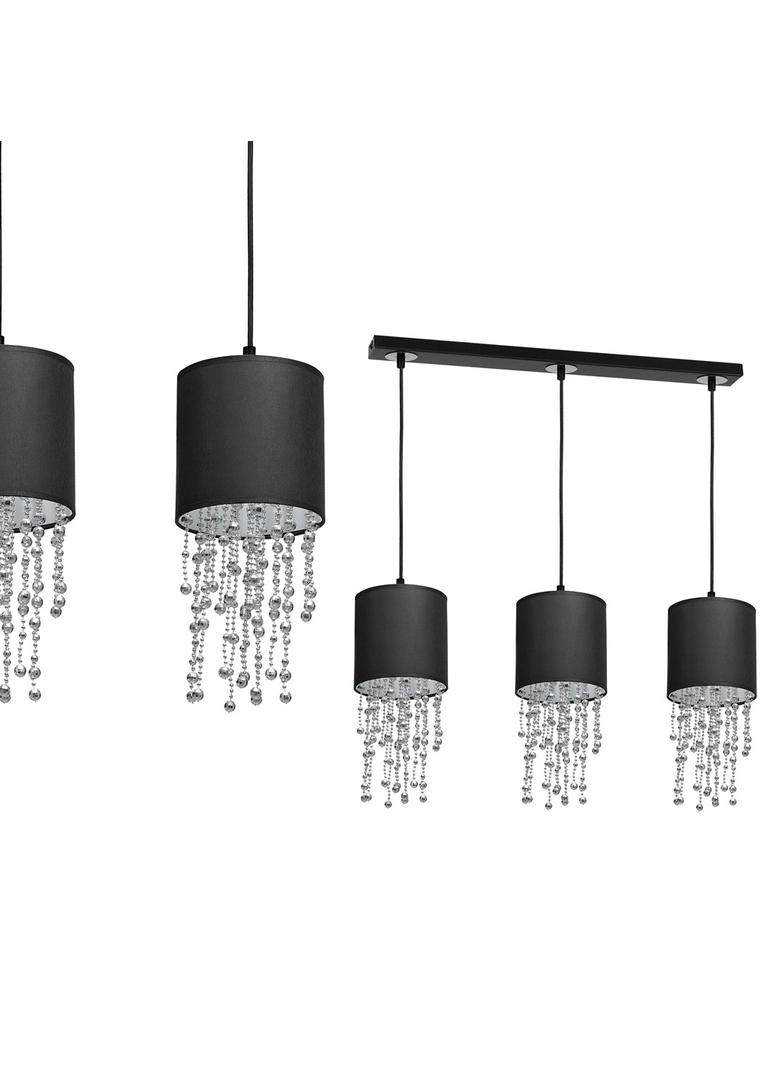 lampa wisząca Almeria 3xE27 czarna MLP64300 Milagro