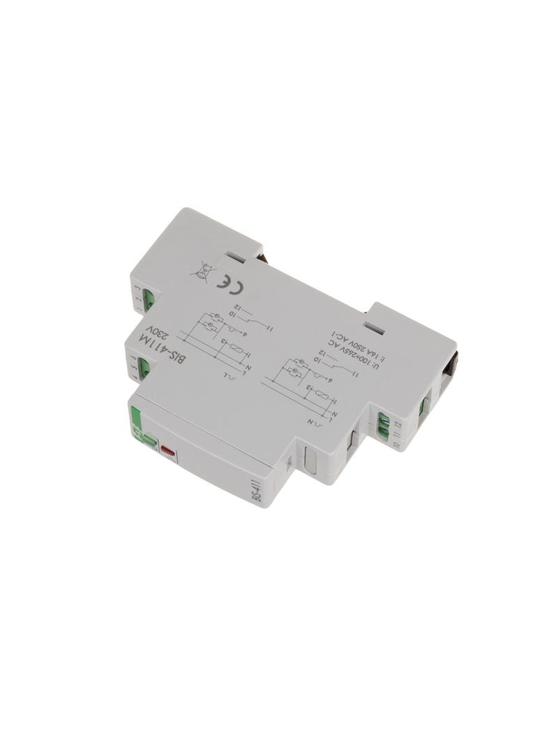 Przekaźnik bistabilny z pamięcią montaż na szynie DIN 230V BIS-411M F&F