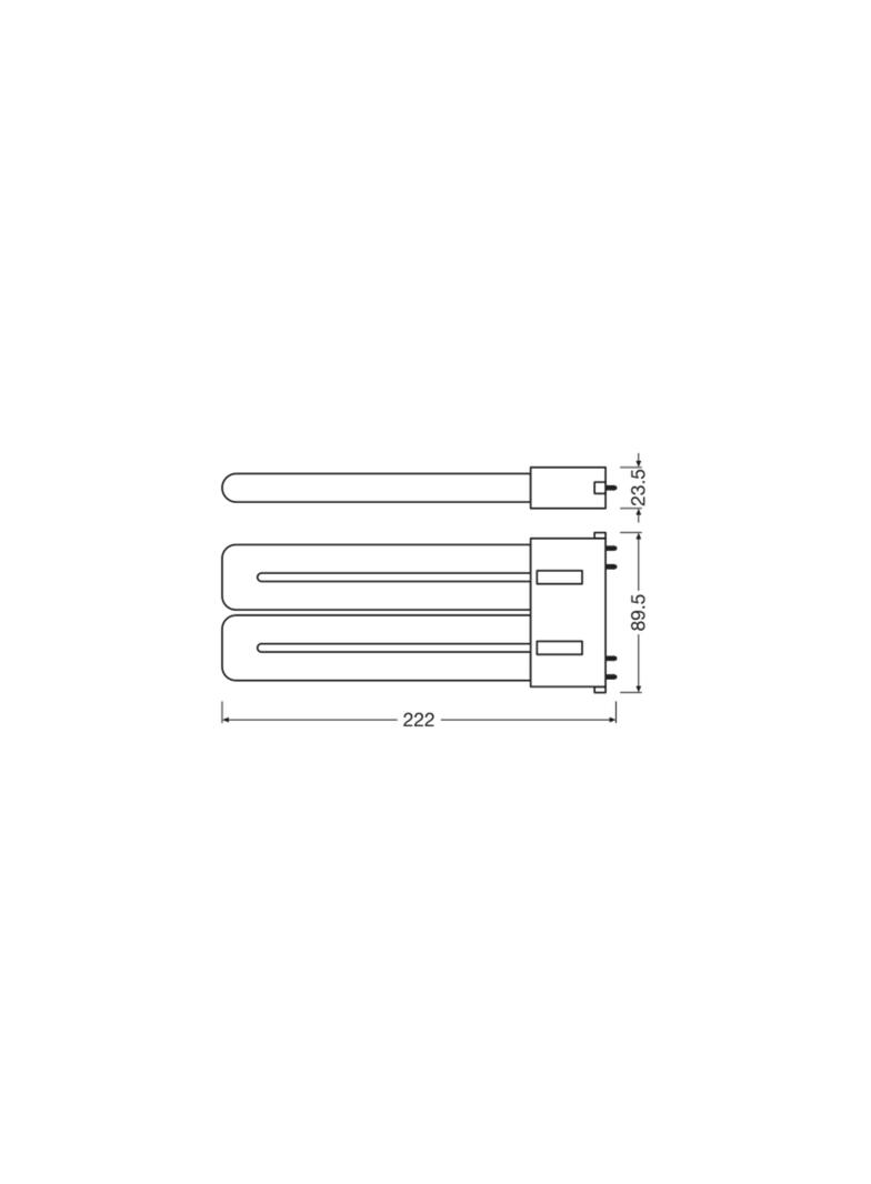 DULUX F LED FR 36 CCG, AC mains 20W 840 2G10 TRZONKI SPECJALNE LEDVANCE