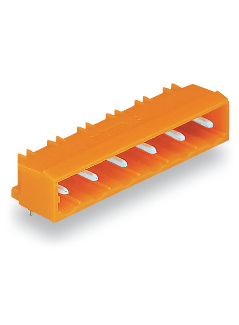 MCS-MIDI Classic wtyk 2-bieg. pomarańczowy raster 7,62 mm
