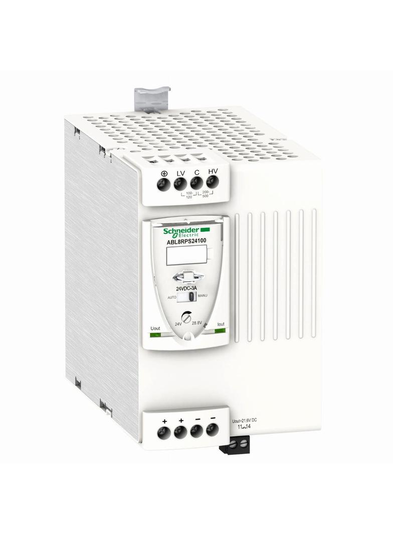 Phaseo, regulowany zasilacz impulsowy (SMPS), 1 lub 2 fazowy, 100..500 V, 24 V, 10 A