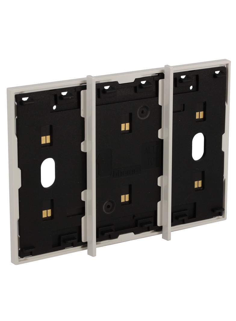 LIVING NOW 'MY HOME' - RAMKA STYKOWA - 3 MODUŁY - BIEL, Bticino