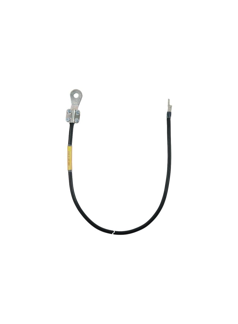 Kabel uziemiający 10 mm2 / dł. 0,6 m (kolor czarny)