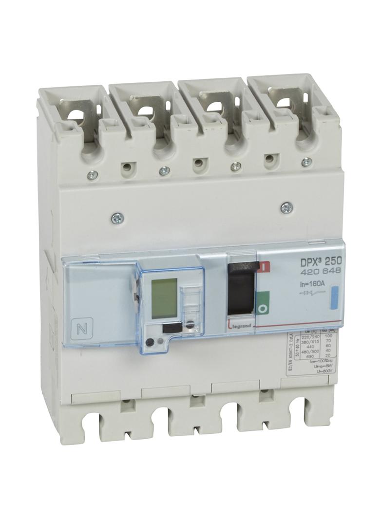 Wyłącznik DPX3 250 El Sg 4P 160A 70Ka 420707 LEGRAND