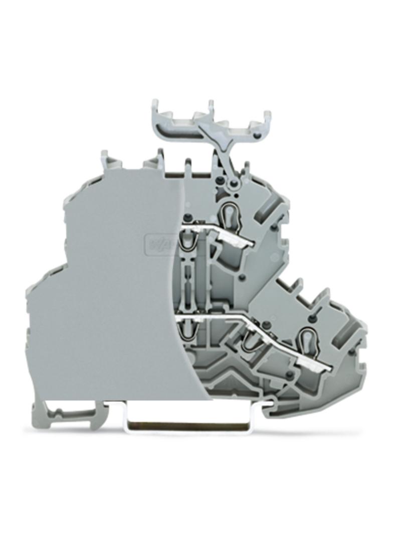 TOPJOB S złączka dwupiętrowa przelotowa/przelotowa szara