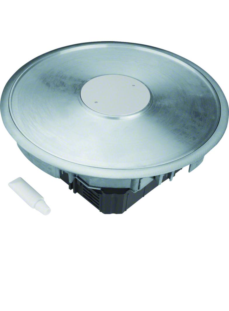 tehalit.VE-EE Podł punkt zasilania tubus R12 3mm podłoga podniesiona aluminium VANR12003 HAGER