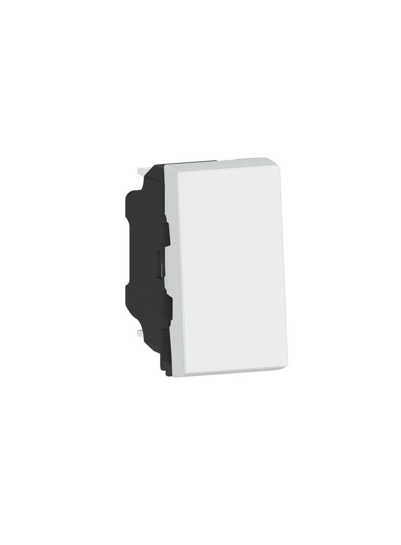 MOSAIC PRZYCISK JEDNOBIEGUNOWY - 1 MODUŁ BIAŁY 6X-250V~, Legrand