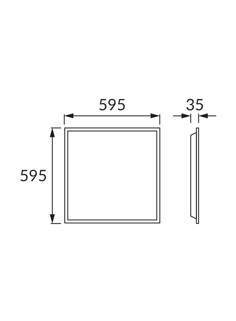 Panel LED HUGO LED D 48W WHITE 4000K 60x60
