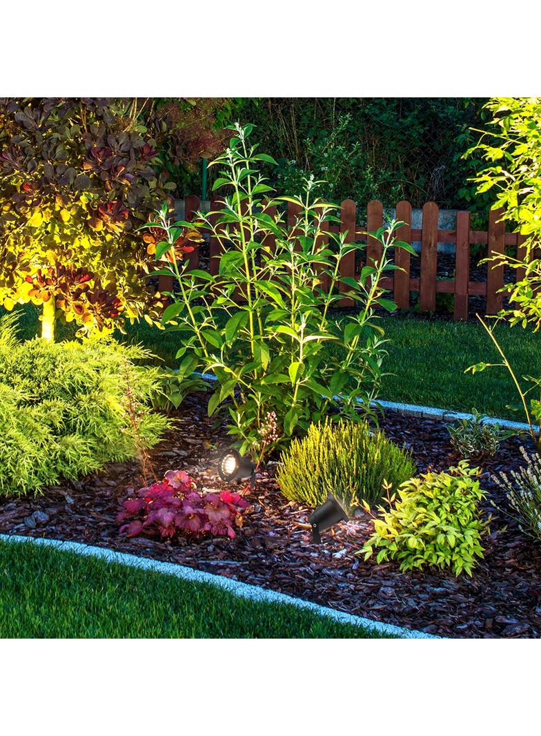 FLORI GU10 ALU 250V IP65 98x145mmCZARNA wbijana, ruchoma