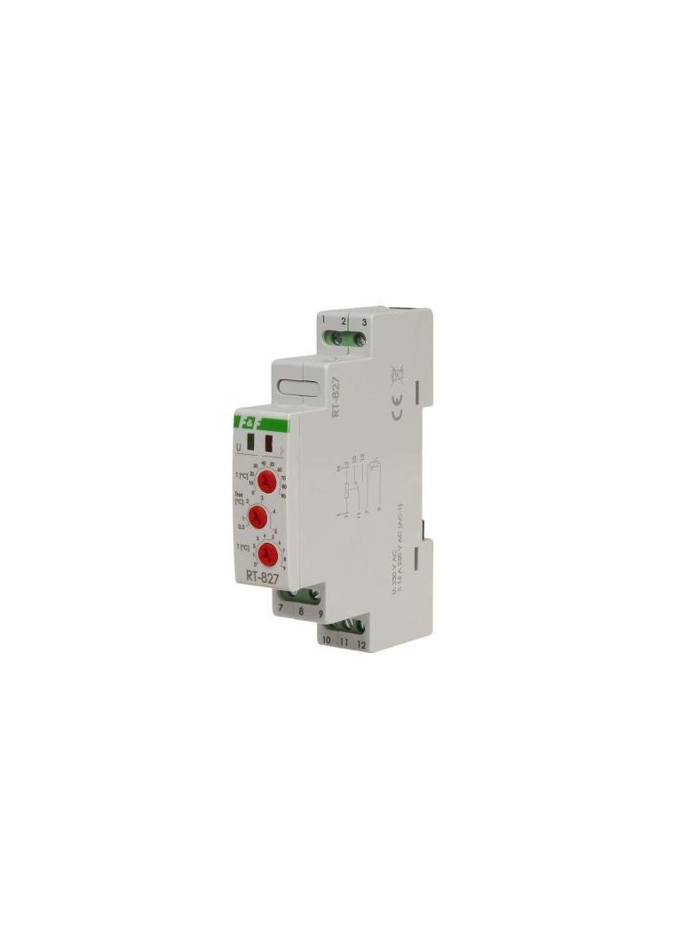 Regulator temperatury - zakres 0 do 99st.C I=16A 1moduł RT-827 F&F