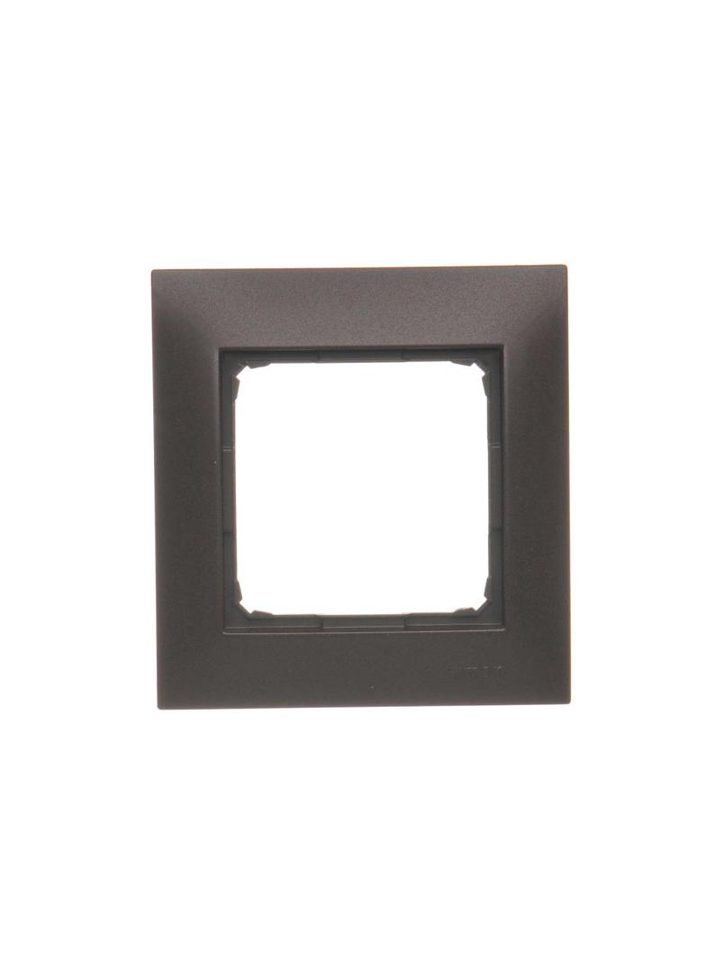 Simon 54 Premium Ramka 1-krotna PREMIUM do puszek karton-gips IP20 / IP44 brąz mat DRK1/46 KONTAKT