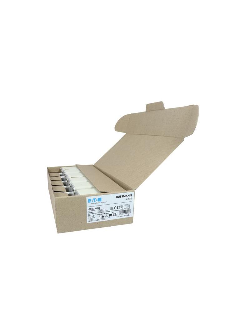 FUSE 350A 690V aR DIN 1 HSDNH Wkładka szybka 350A 690V aR DIN 1 podwójny wskaźnik 170M3818D EATON