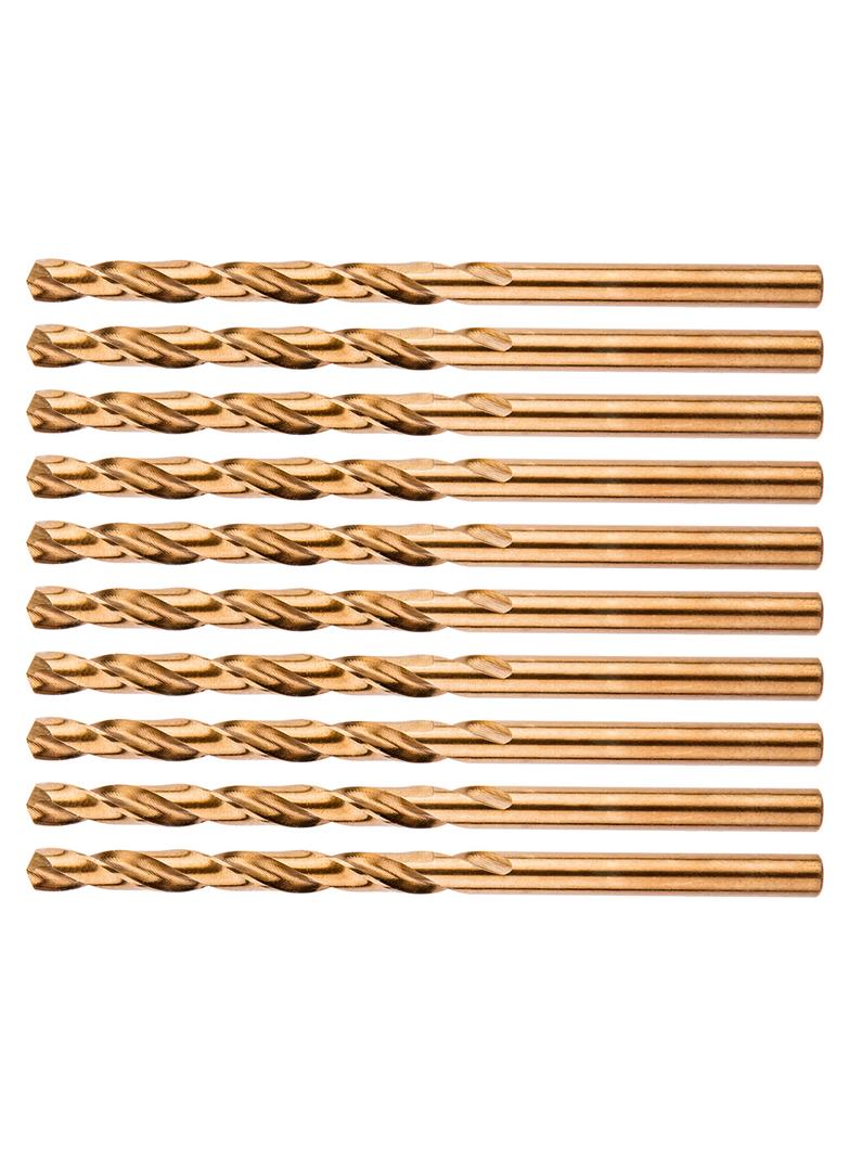 Wiertła do metalu HSS-Co 4.5 mm, 10 szt.
