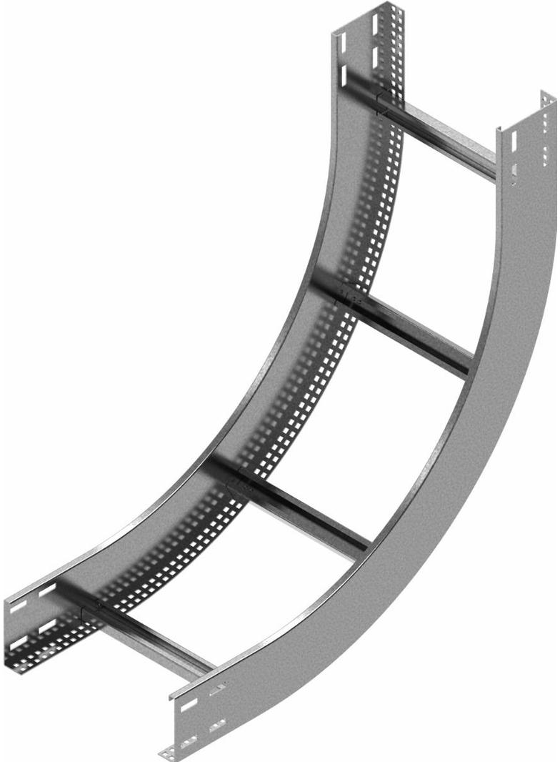 LPDWP600H100N ŁUK PIONOWY WEWNĘTRZNY DRABINY 1.5 MM 499261 BAKS