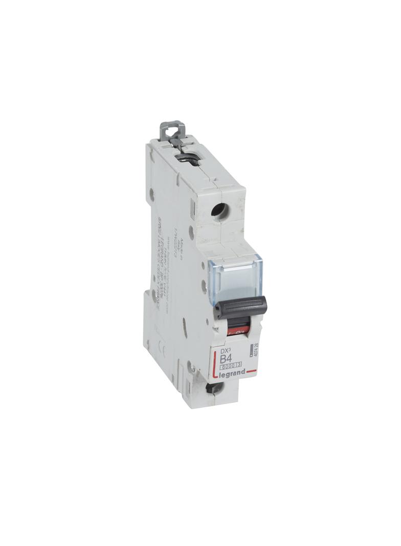 WYŁĄCZNIK NADPRĄDOWY S 301 1P B 4A 6000A SERII DX3, Legrand