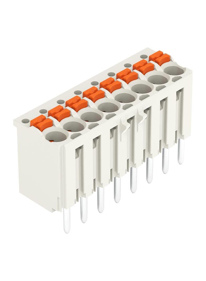 Gniazdo picoMAXeCOM raster 3,5mm 8‑biegunowe z prostymi pinami lutowniczymi bez płytki 2091‑1178 /100szt./ WAGO