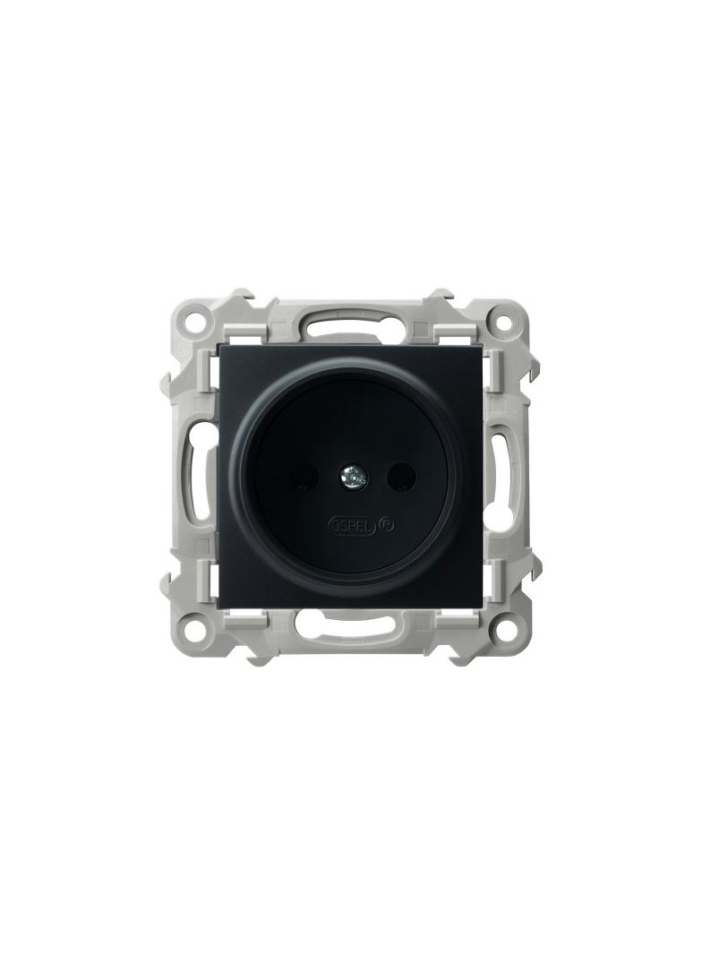 SZAFIR Gniazdo pojedyncze - kolor czarny metalik