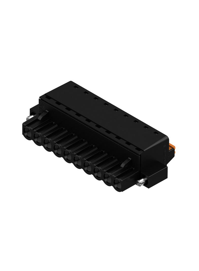 BLF 5.08HC/10/180F SN BK BX Wtyk PCB (złącze wiązki), 5.08 mm, Liczba biegunów: 10, PUSH IN, Złącze sprężynowe /30szt./ 1012730000 WEIDMÜLLER