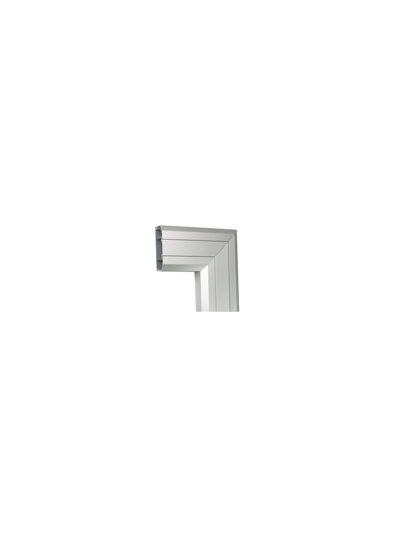 Simon Connect Kąt prosty do dołu Cablomax 170x55mm aluminium TKA021113/8 KONTAKT