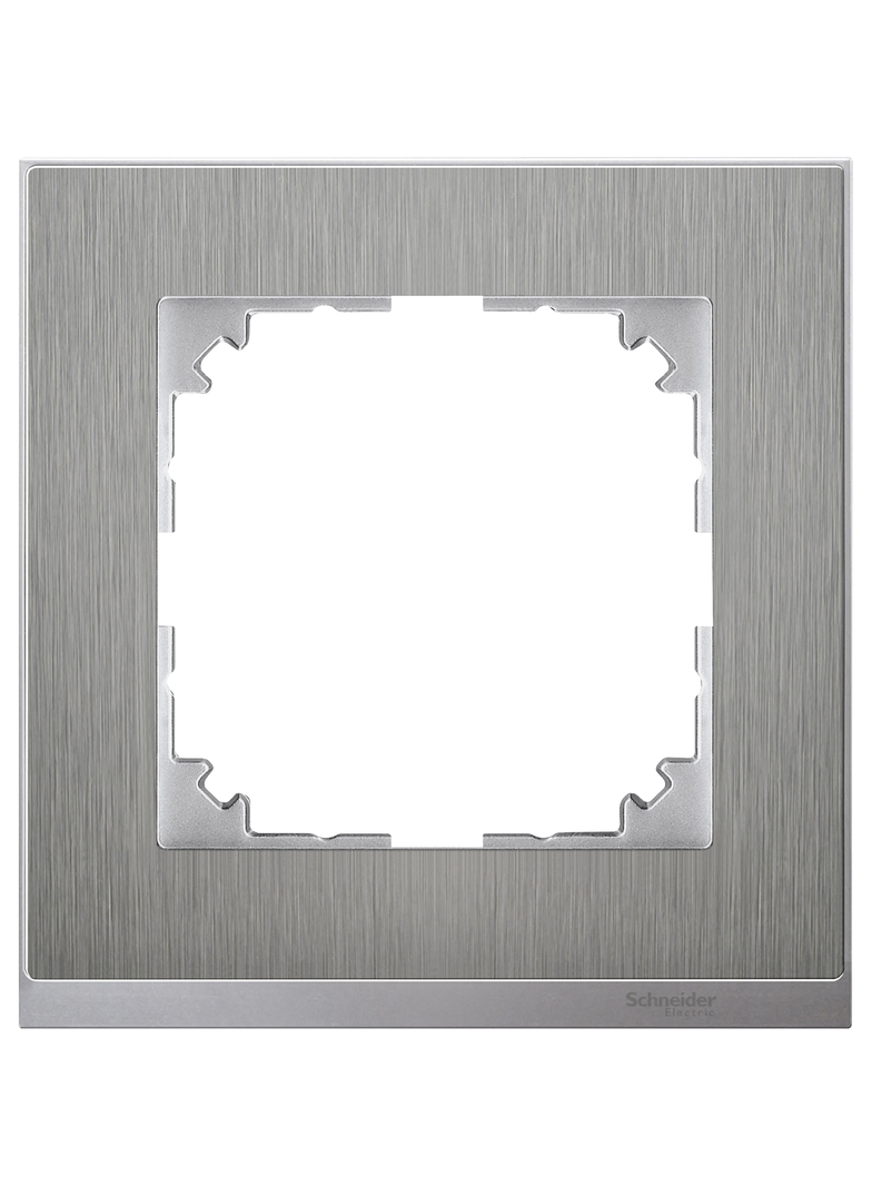 Merten, M-Pure Decor, ramka pojedyncza, stal szlachetna