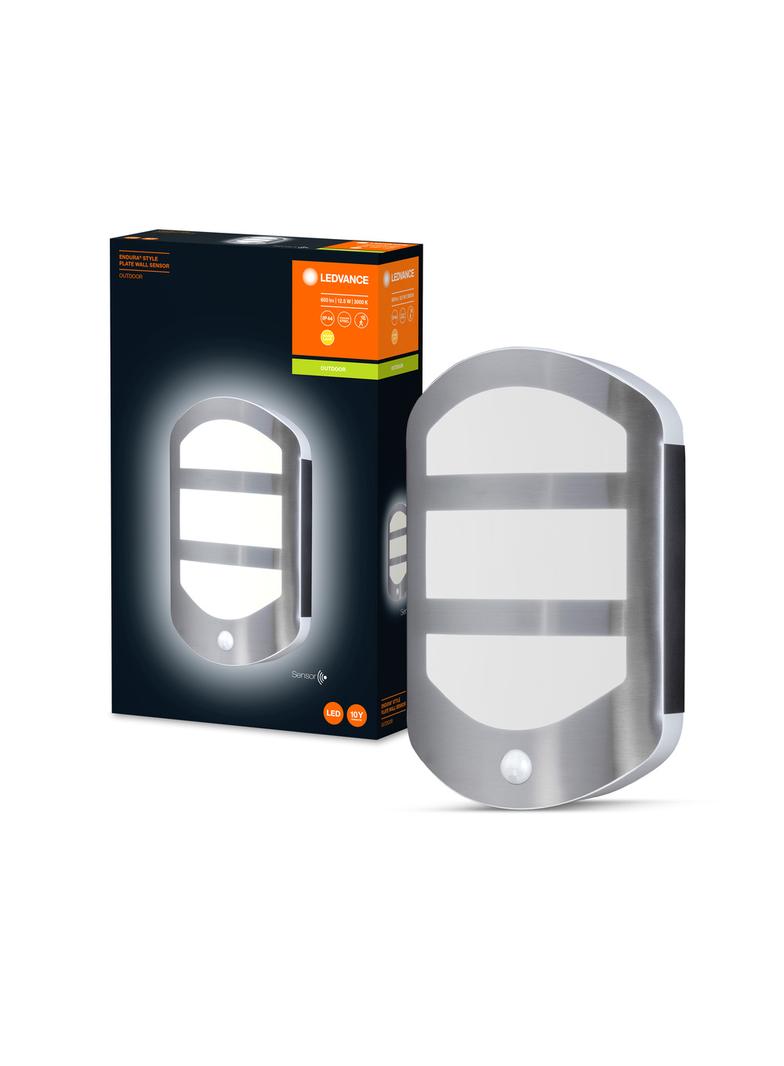 ENDURA STYLE PLATE WALL SEN 12,5WST LEDV Oprawa zewnętrzna
