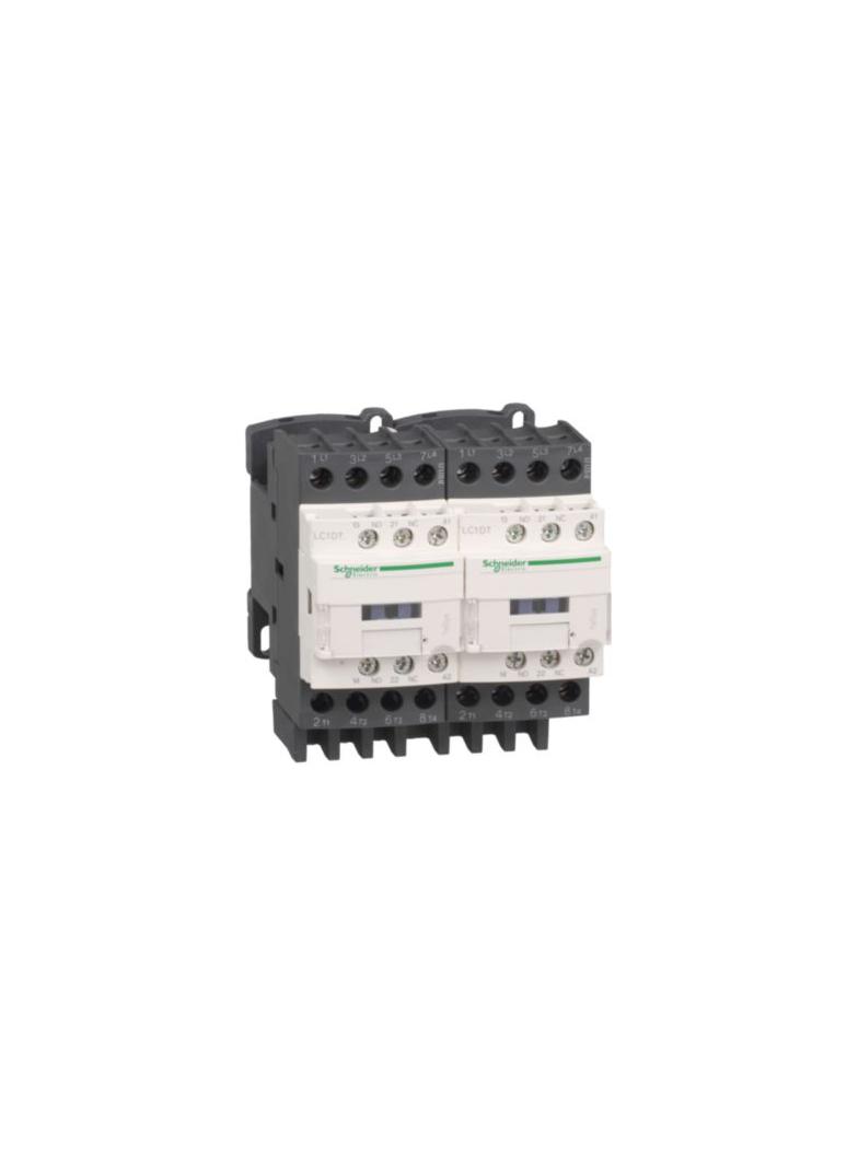 Stycznik nawrotny I=20A AC-1 4 bieguny napięcie cewki 110 V AC LC2DT25F7 Schneider