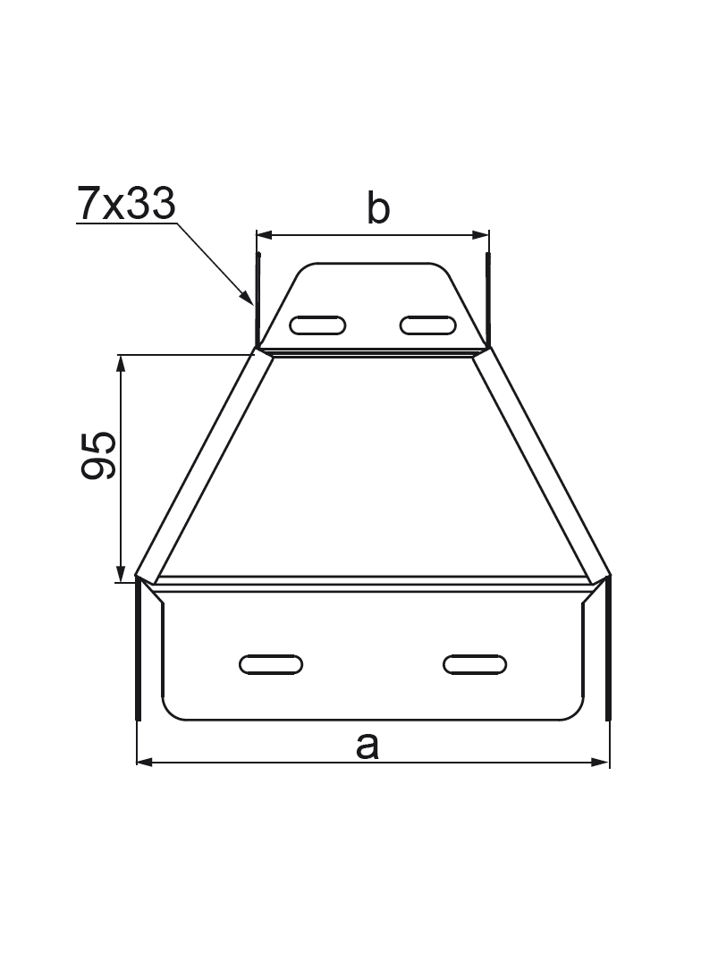 RKSBJ200/100H80 REDUKCJA SYMETRYCZNA 1,0 MM