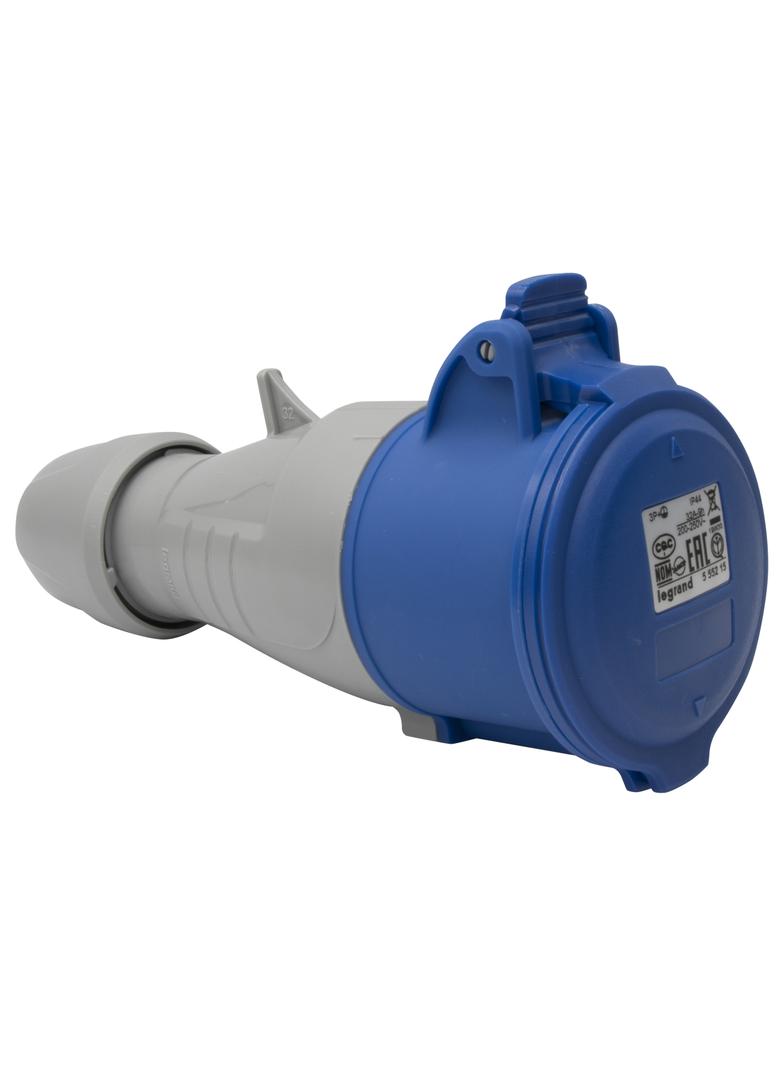 P17 Tempra Pro Gniazdo Przenośne 32A 3P+Z 230V IP44 555215 LEGRAND