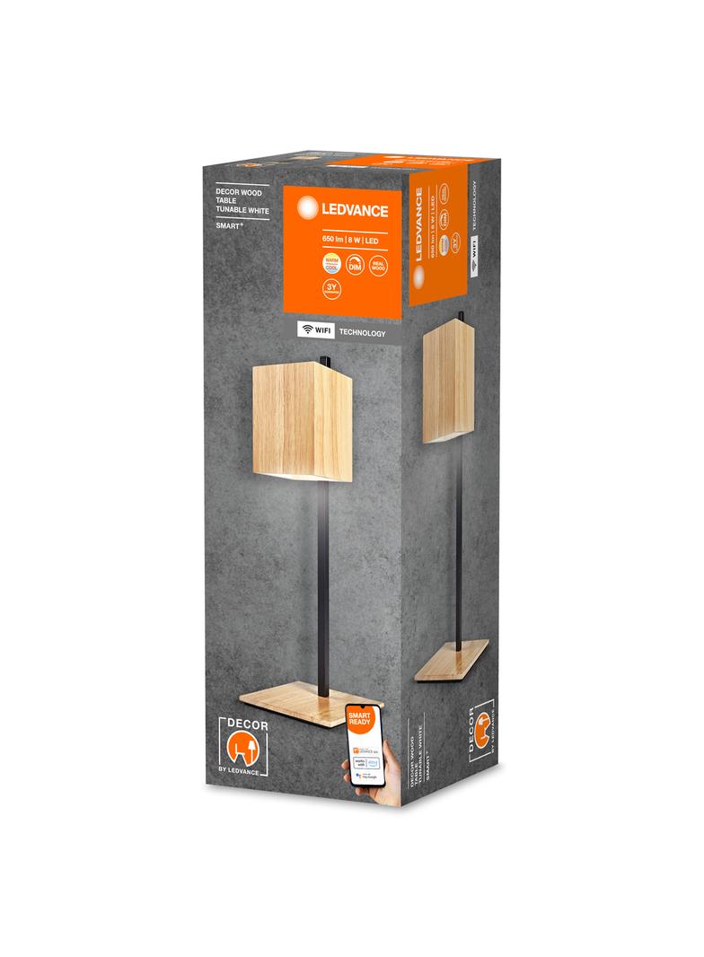 Oprawa Smart+ Decor Wood table TW bk and wood