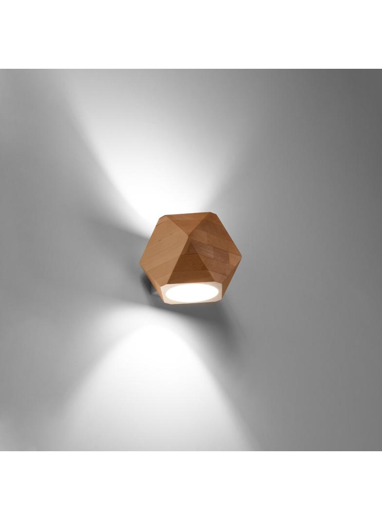 Sollux Kinkiet WOODY naturalne drewno SL.1008