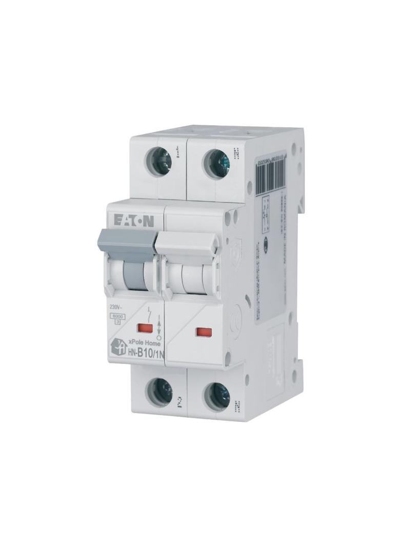 HN-B10/1N Wyłącznik nadprądowy 6kA B10A 1P+N 194839 EATON