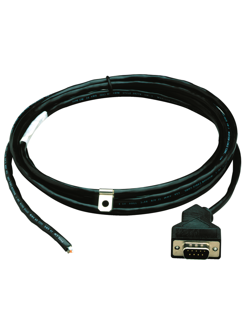 Modbus Plus kabel typu drop pomiędzy skrzynką przyłączeniową i złączem SUB D9, lewostronny, 2.4 m