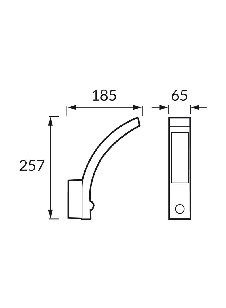 Oprawa hermetyczna z czujnikiem ruchu SONET LED S 10W BLACK NW