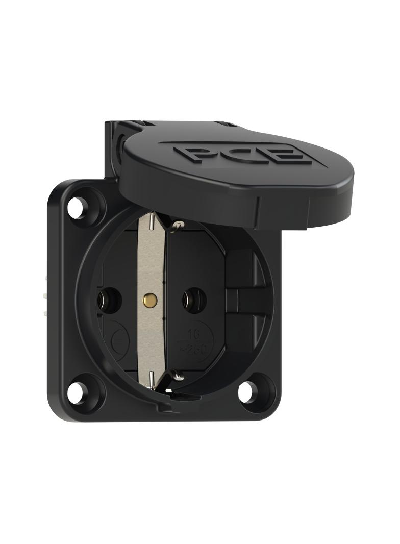 GN.SCHUKO 16A CZARNE